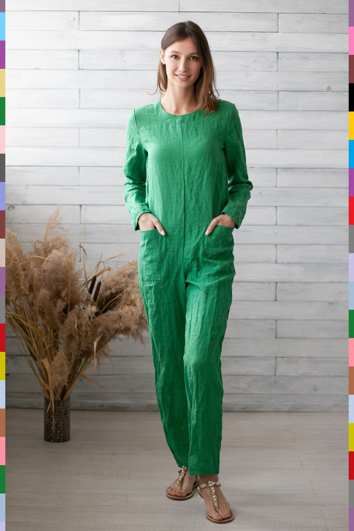 Women Overall Flax
Softest Linen
Loose Linen Jumpsuit
Linen Rompers
Linen Romper
Linen Overall
Linen Jumpsuit
Linen Clothes
Jumpsuits
Jumper With Pockets
Green Linen Jumpsuit
Flax Overalls
Flax Jumpsuit
Back Zipper Overall
176