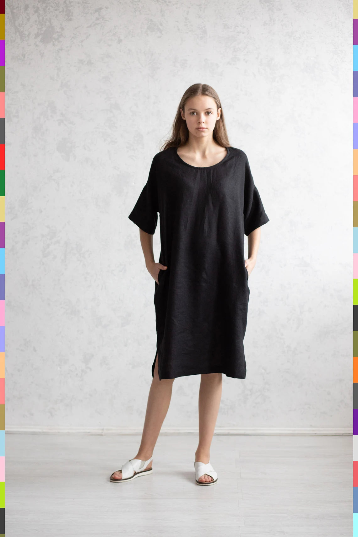 Italian linen women's dress Italian linen women's dress
