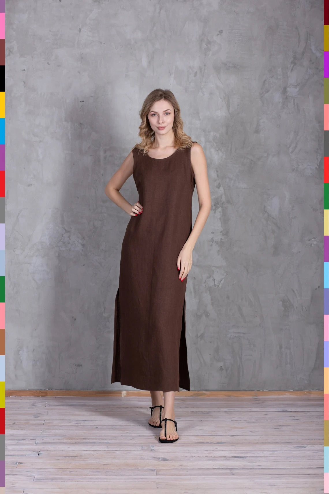 Italian linen women's dress Italian linen women's dress