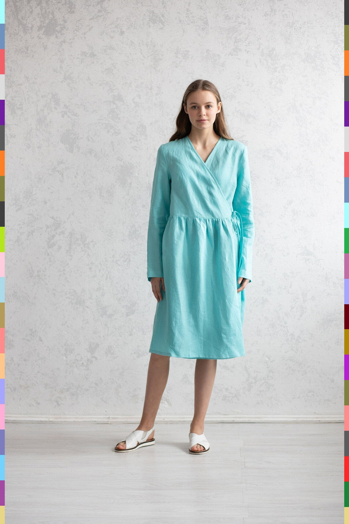 Italian linen women's dress Italian linen women's dress