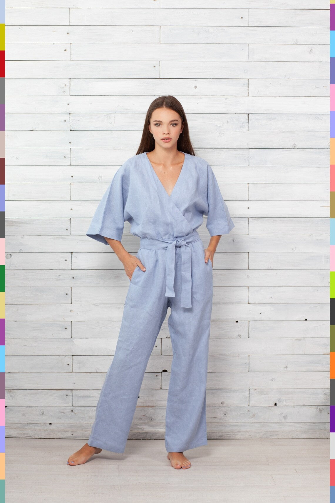 Wrap Linen Jumpsuit
Washed Linen
Romper With Belt
Linen Romper
Linen Overall
Linen Jumpsuit Women
Linen Jumpsuit
Linen Jumper
Linen Clothes
Kimono Jumpsuit
Jumpsuits
Italian Linen
Flax Jumpsuit
Blue Flax Romper
190
