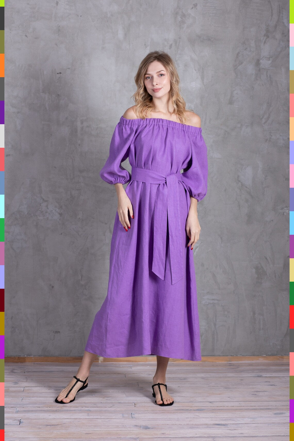 Italian linen women's dress Italian linen women's dress