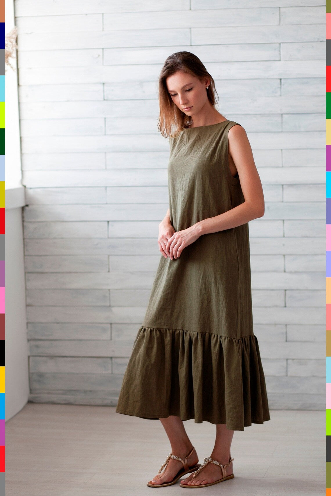 Italian linen women's dress Italian linen women's dress