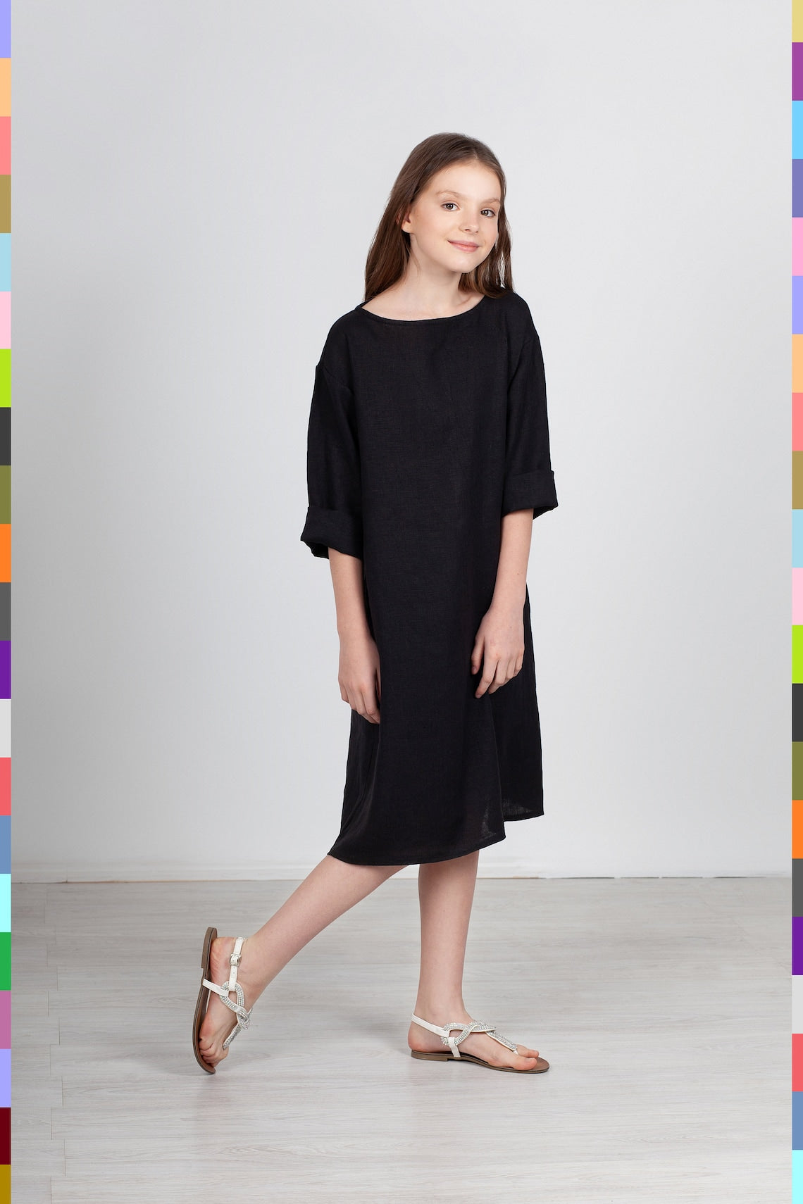 Summer Kids Dress
Girl Linen Dress
Girls Linen Dresses
Soft Kids Dress
Natural Kids Dress
Simple Kids Dress
Black Linen Dress
Kids Linen Gown
Girls flax dress
Children Linen Tunic
Organic Kids Clothes
Casual Kids Dress
Black dresses