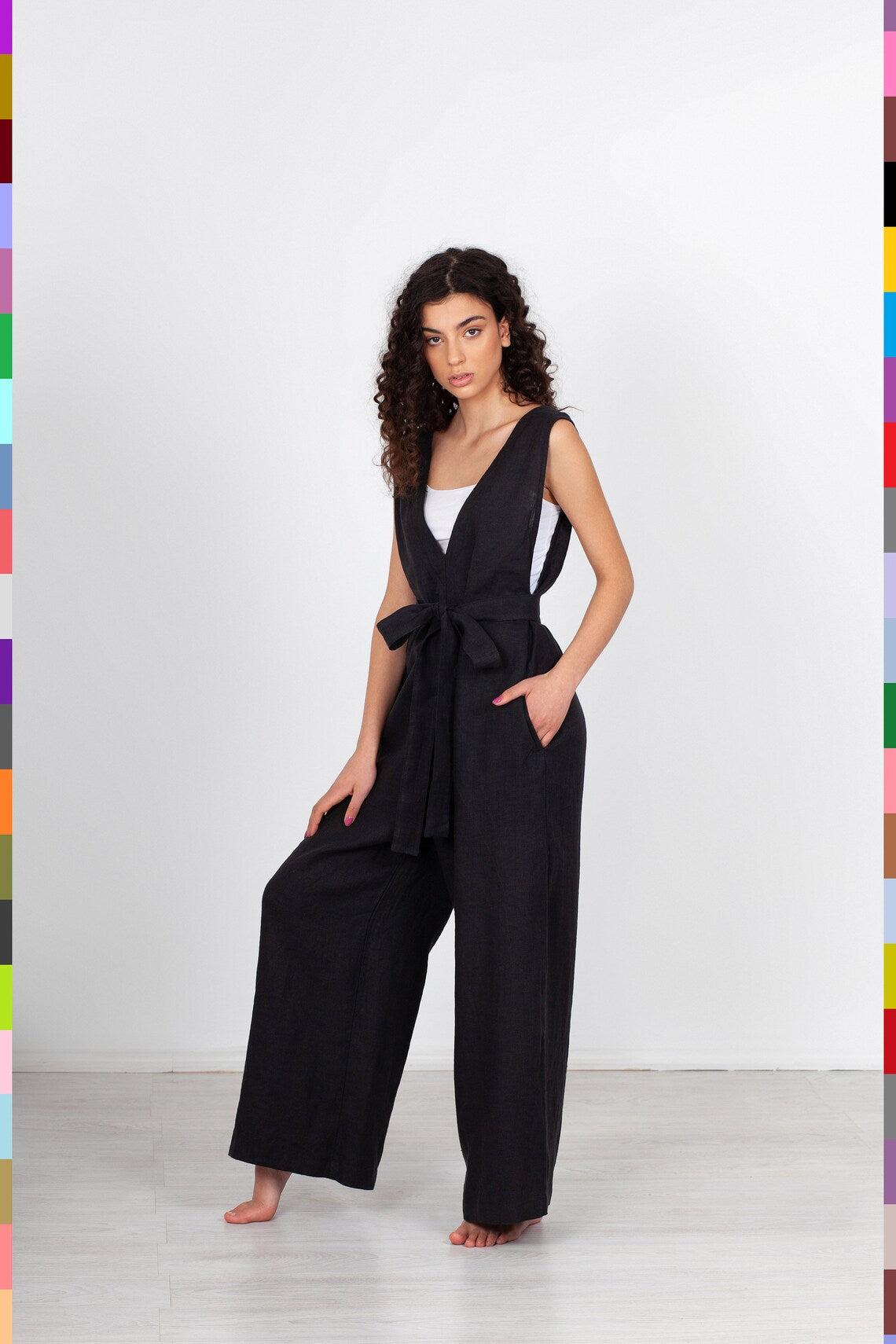 Wrap Linen Dress
Wide Leg Jumper
Linen Romper
Linen Overall
Linen Jumpsuit
Linen Dress
Linen Clothes
Jumpsuits
Flax Jumpsuit
Flax Jumper
Flax Dress
Casual Linen Romper
Boho Romper
Black Linen Playsuit
847