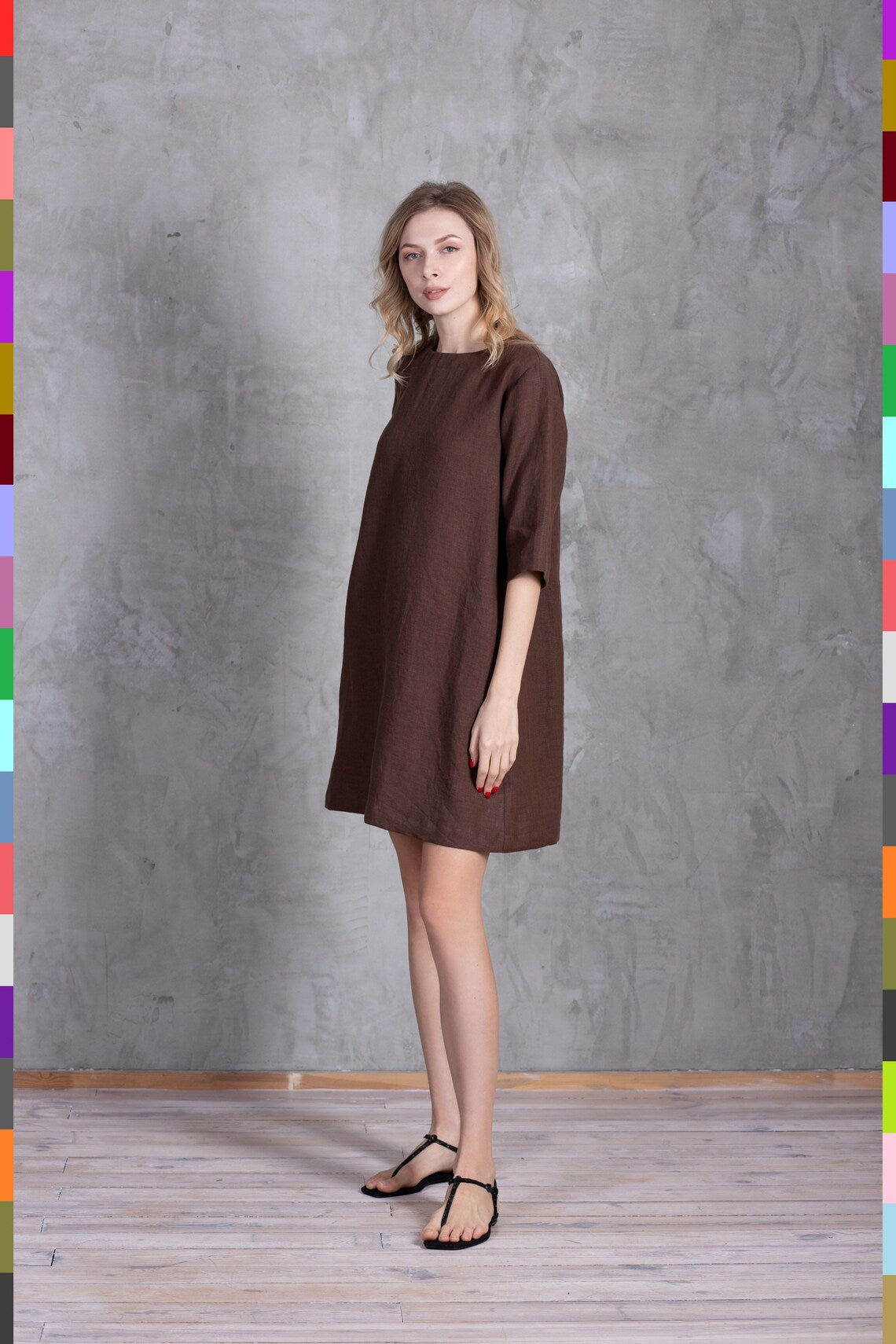Smock Linen Dress
Oversized Dress
Midi Flax Dress
Loose Linen Tunic
Linen Dresses
Linen Dress Women
Linen Dress
Half Sleeves Dress
Flax Dress
Dresses
Dark Brown Dress
Chocolate Dress
Casual Dress
Beautiful Dress
602