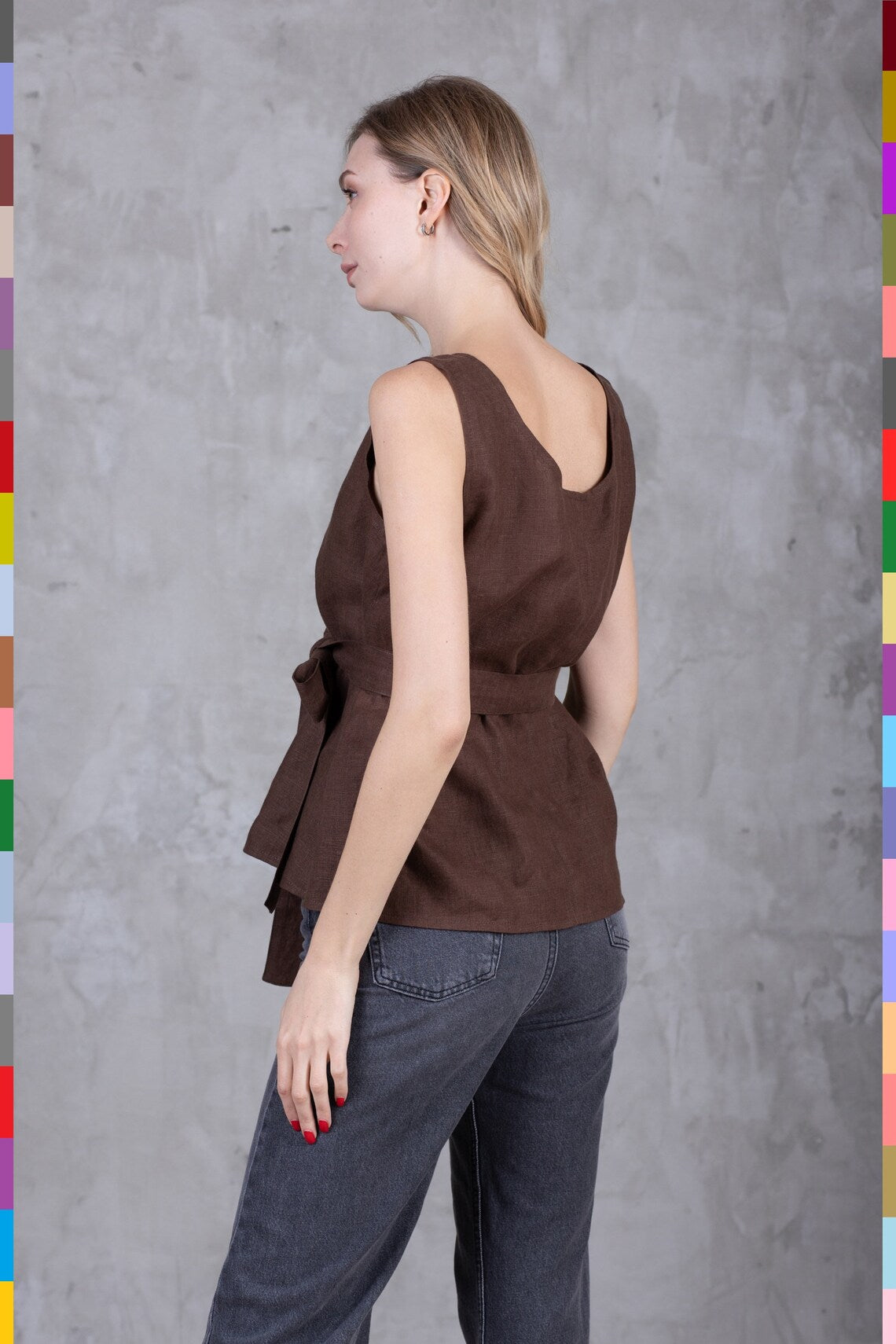 Woman Linen Top
Linen Tops
Top For Women
Linen Top Girl
Summer Linen Top
Simple Linen Top
Flax Kimono Top
Linen White Top
Wrap Flax Top
Long Sleeve Top
Vintage Blouse
Classic Blouse
Brown Linen Blouse