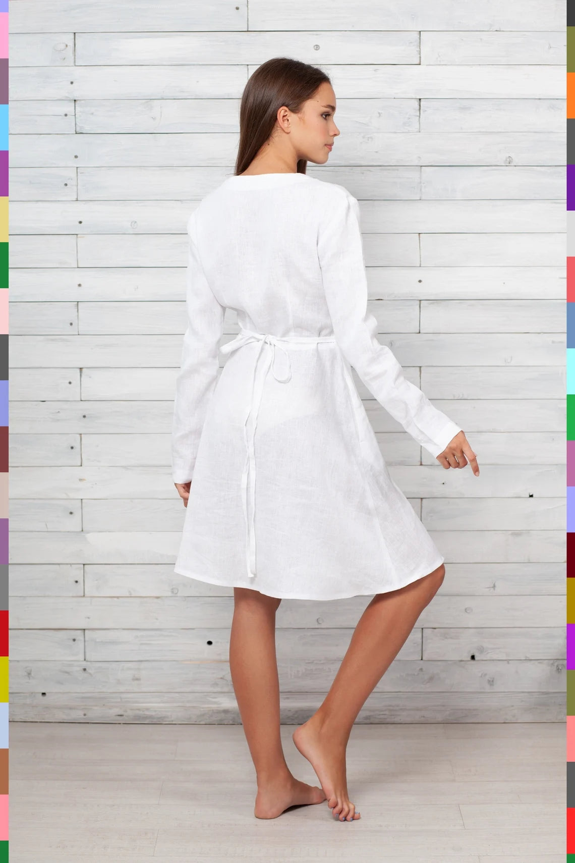 Women's Clothing
Women Linen Dress
Wedding Wrap Dress
Pure Linen Dress
Midi Dress
Linen Wrap Dresses
Linen Midi Dress
Linen Loose Dresses
Linen Dresses
Linen Dress
Kimono Dress
Evening Dress
Dresses
Bridesmaid Dress
144