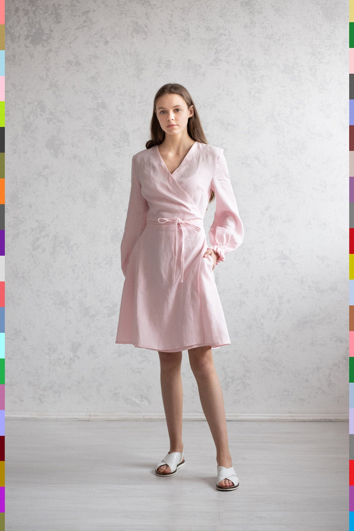 Italian linen women's dress Italian linen women's dress