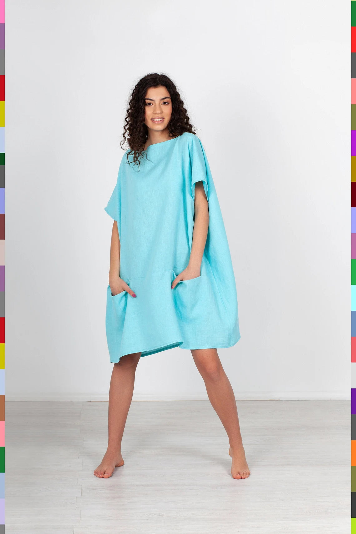 Italian linen women's dress Italian linen women's dress