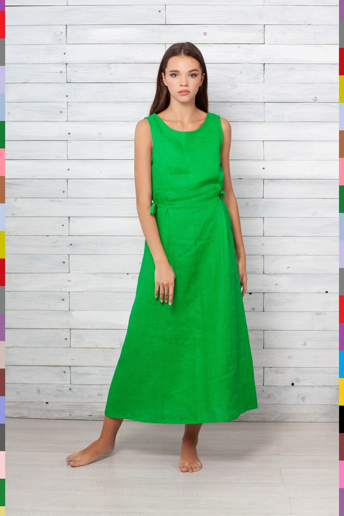 Italian linen women's dress Italian linen women's dress