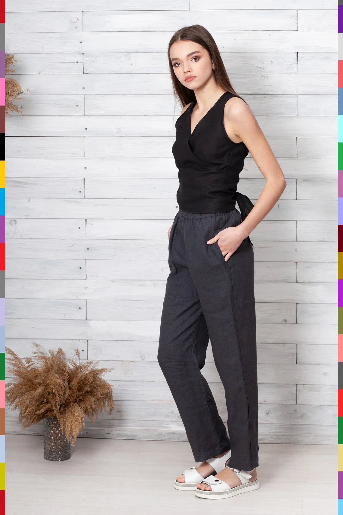 Wrinkle Linen Pants
Woman Linen Pants
Straight Women Pants
Spring Pants
Pants & Shorts
Pants
Organic Pants
Linen Trousers
Linen Pants
Linen Bottoms
Grey Women's Pants
Gray Women Pants
Formal Women Pants
Classic Women Pants
827