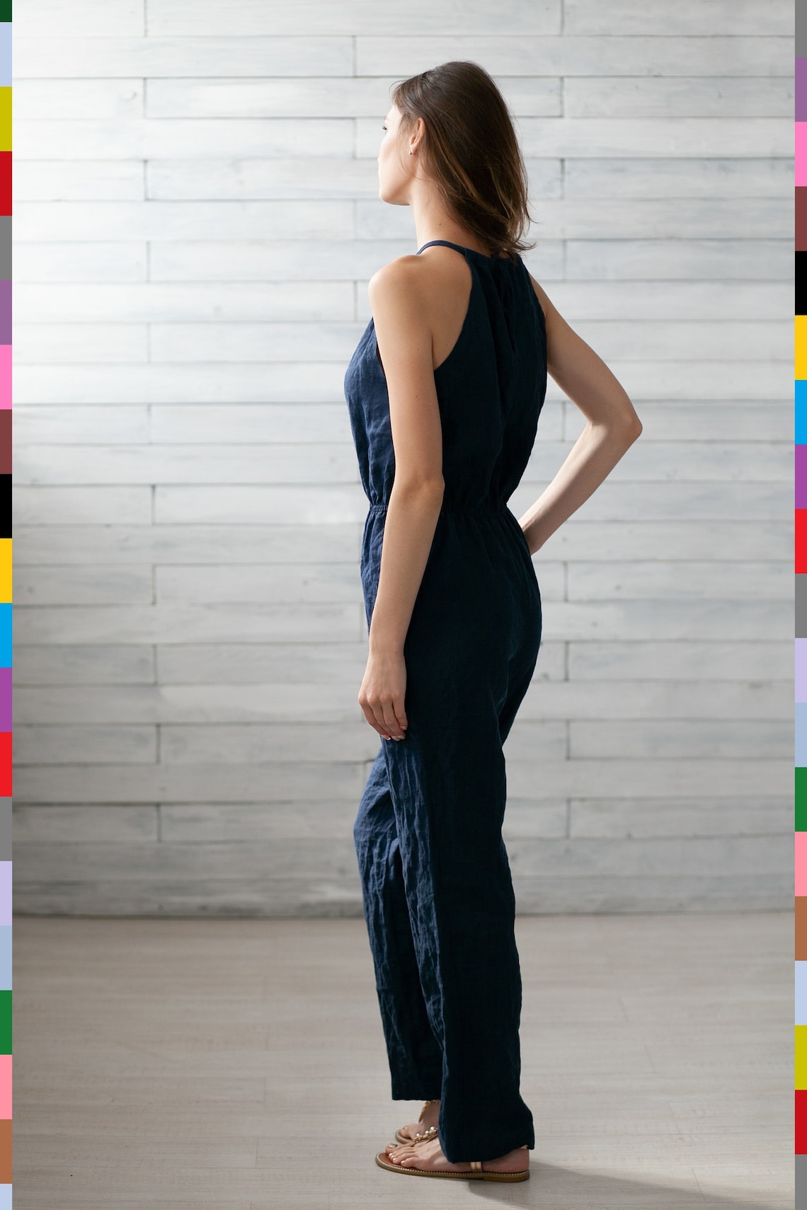 Women Overall
Washed Linen
Strap Linen Jumpsuit
Sleeveless Jumpsuit
Navy Linen Dungarees
Linen Rompers
Linen Overalls
Linen Jumpsuit
Linen Clothes
Jumpsuits
Italian Linen
Gift For Women
Flax Jumpsuit
Casual Jumpsuit
742