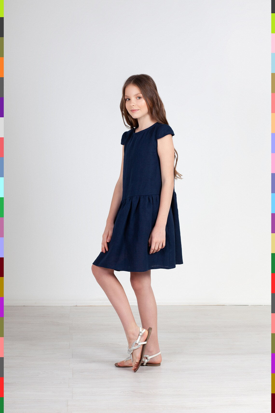 Kids Linen Dress
Kids Linen Dresses
Girl Linen Dress
Girls Linen Dresses
Girls Dress
Natural Kids Dress
Blue Girls Dress
Toddler Dress
Navy Blue Dress
Flutter Sleeve Dress
Summer Girls Dress
Dress With Flounces
Kids Linen Clothing