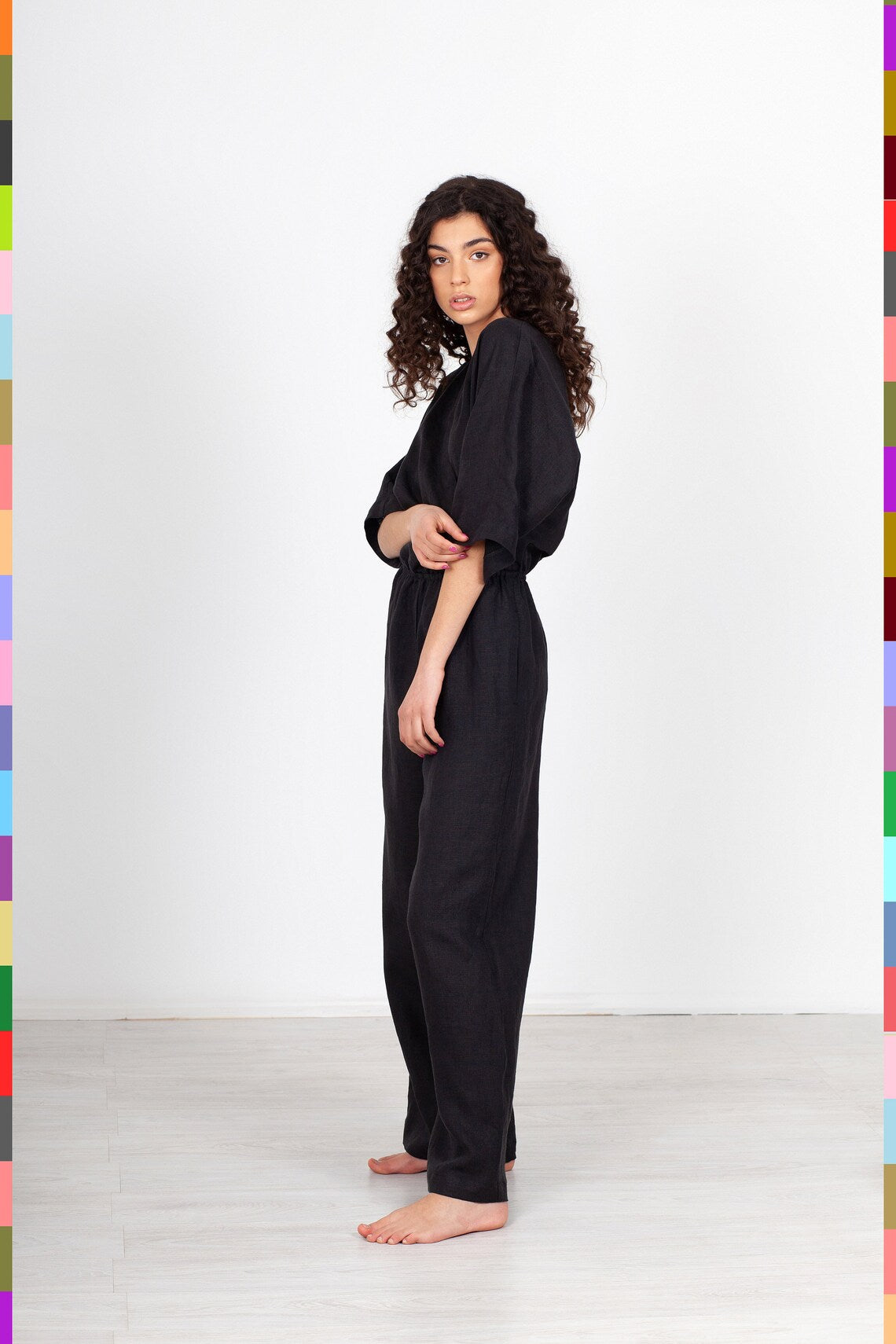 Wrap Linen Jumpsuit
Washed Linen
Soft Linen
Romper With Belt
Linen Overall
Linen Kimono
Linen Jumpsuit Women
Linen Jumpsuit
Linen Jumper
Linen Clothes
Jumpsuits
Italian Linen
Flax Jumpsuit
Black Flax Romper
719