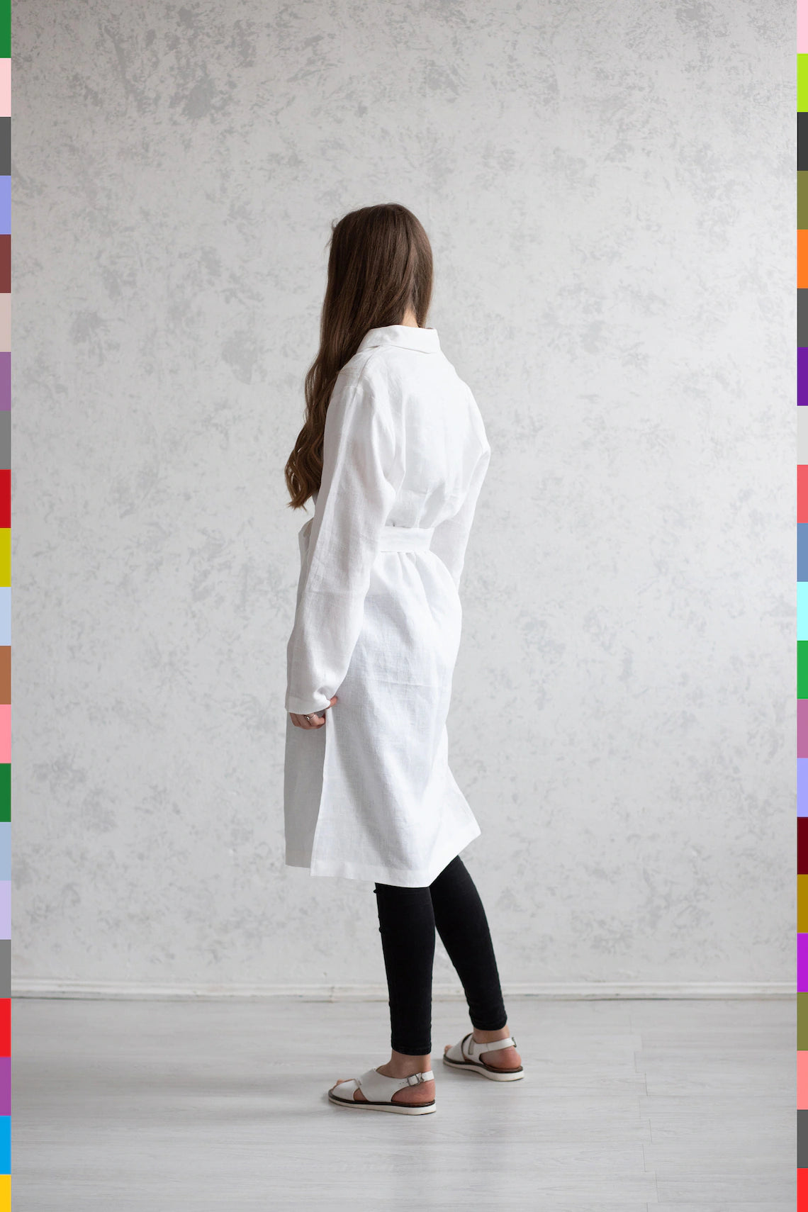 Women Linen Robes
White Linen Robe
Wedding Robe
Summer Robe
Robe With Slits
Pure Linen
Linen Robe
Linen Loungewear
Kimono Robe Women
Italian Linen Robe
Handmade Linen Robe
Custom Robes
Coats & Robes
Bathrobe Homewear
155