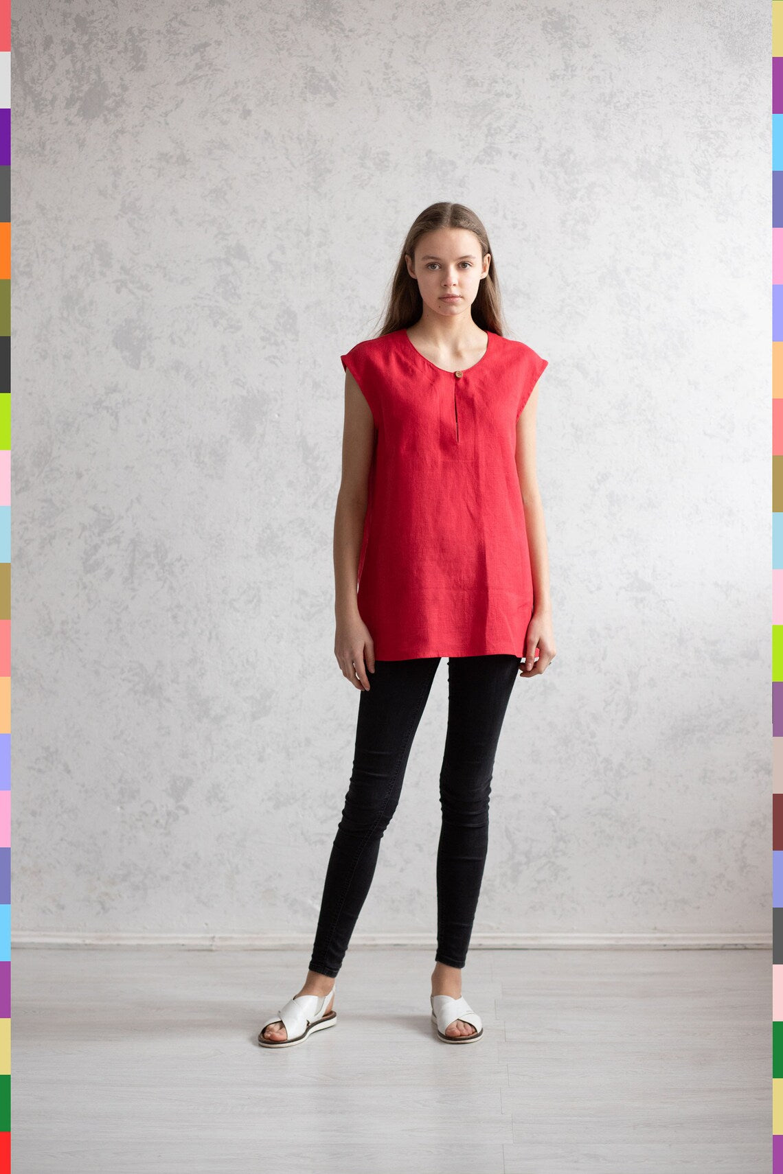 Top For Women
Linen Top Girl
Summer Linen Top
Linen Open Top
Linen Crop Top
Linen Tank Top
Simple Linen Top
Linen Knot Top
Crop Top With Bow
Pink Linen Top
Linen Tee
Linen Summer Top