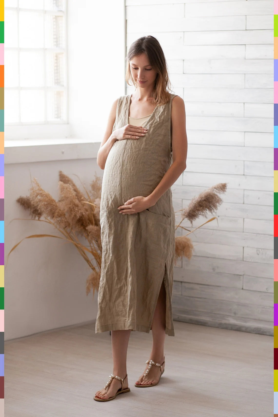 Smock Linen Dress
Pregnant Dress
Pregnancy Linen
Pregnancy Dress
Preggers Dress
Maternity Dress
Loose Linen Dress
Linen Tunic
Linen Preggers Dress
Flax Pregnant Dress
Flax Maternity Dress
Flax Beige Dress
Dresses
Brown Linen Newborn
134