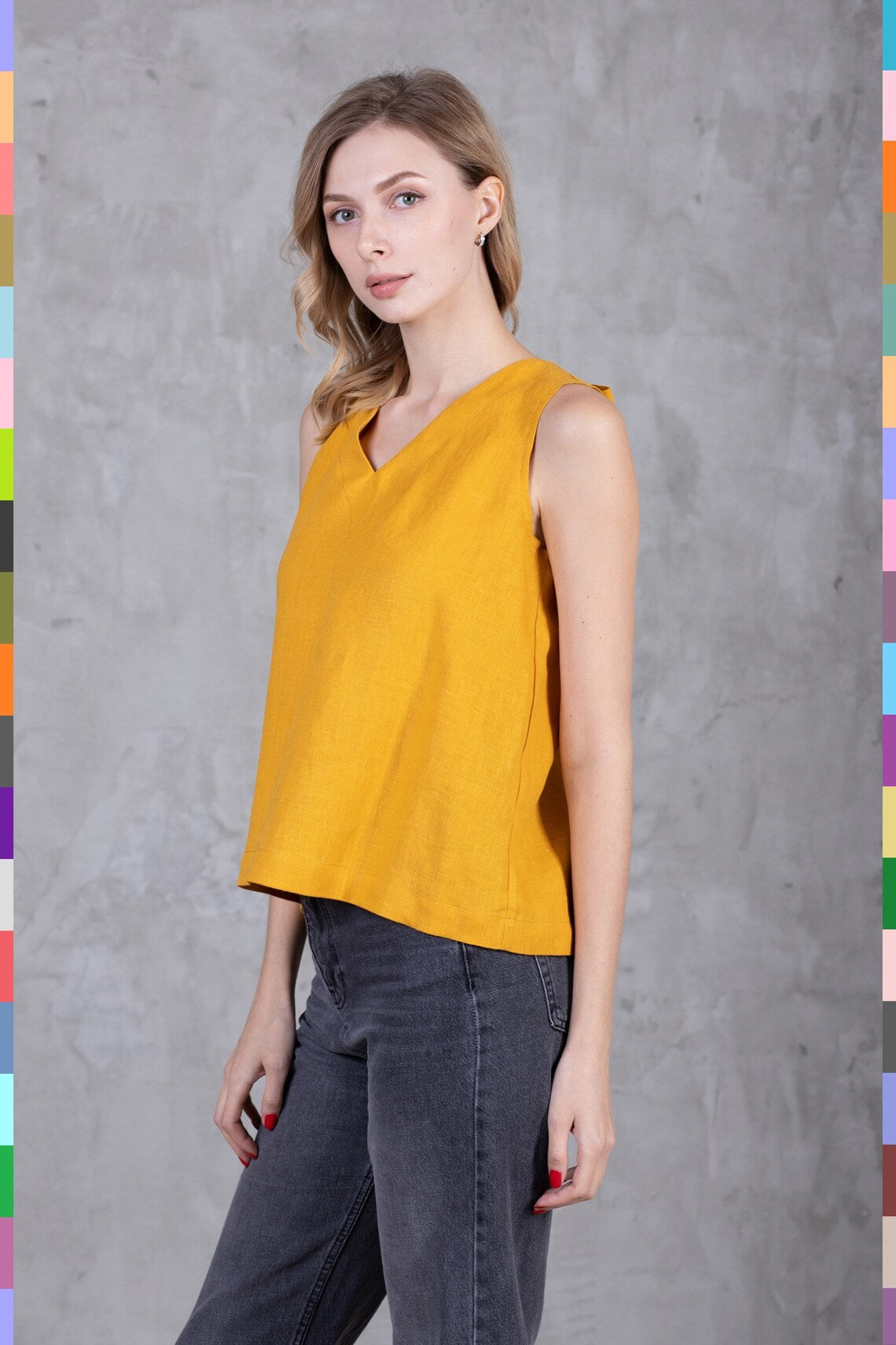 Linen Top
Women Linen Top
Linen T-Shirt
Linen Shirt
Woman Linen Top
Linen Tops
Linen Tanks
Soft Linen Top
V-Neck Linen Top
Basic Linen Top
Simple Women Top
Gold Flax Top
Gold Linen Tank