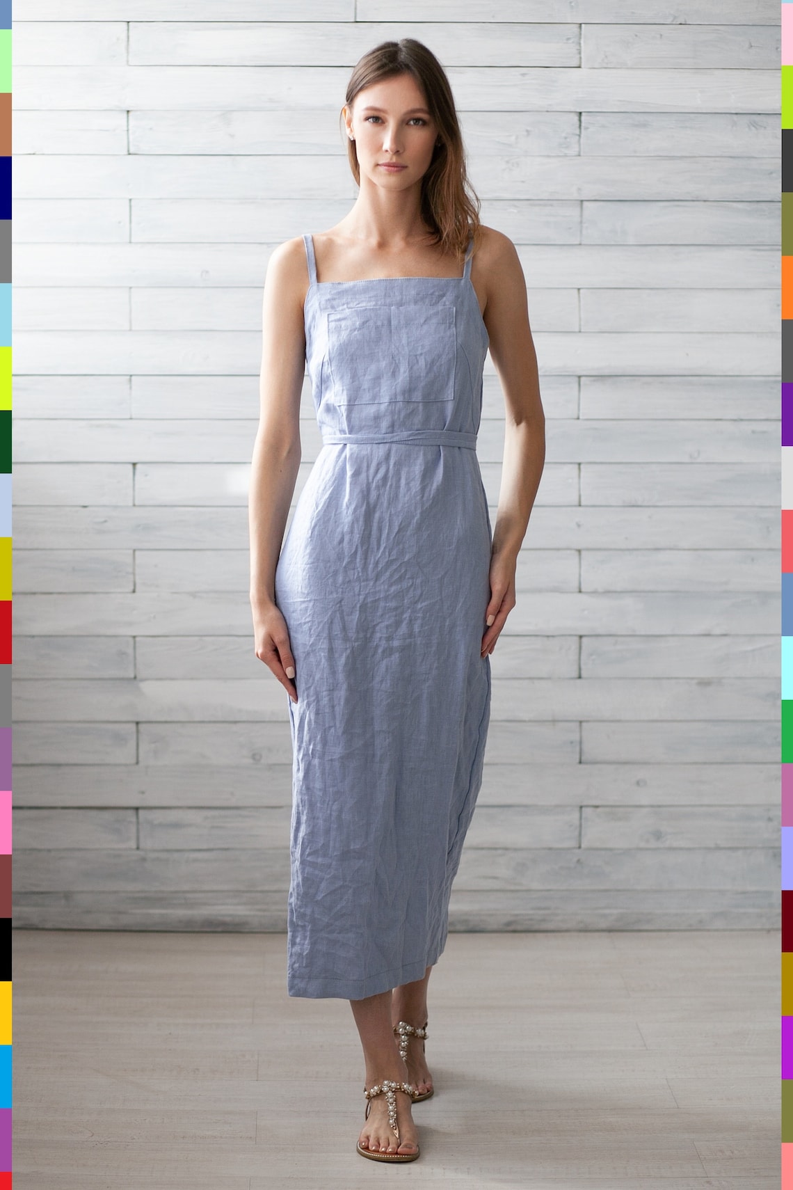 Linen Dress
Flax Dress
Maxi Dress
Summer Dress
Linen Dresses
Sleeveless Dress
Loose Linen Dress
Linen Summer Clothes
Blue Linen Dress
Pinafore Dress
Linen Apron Dress
Wrap Dress
Summer Pinafore