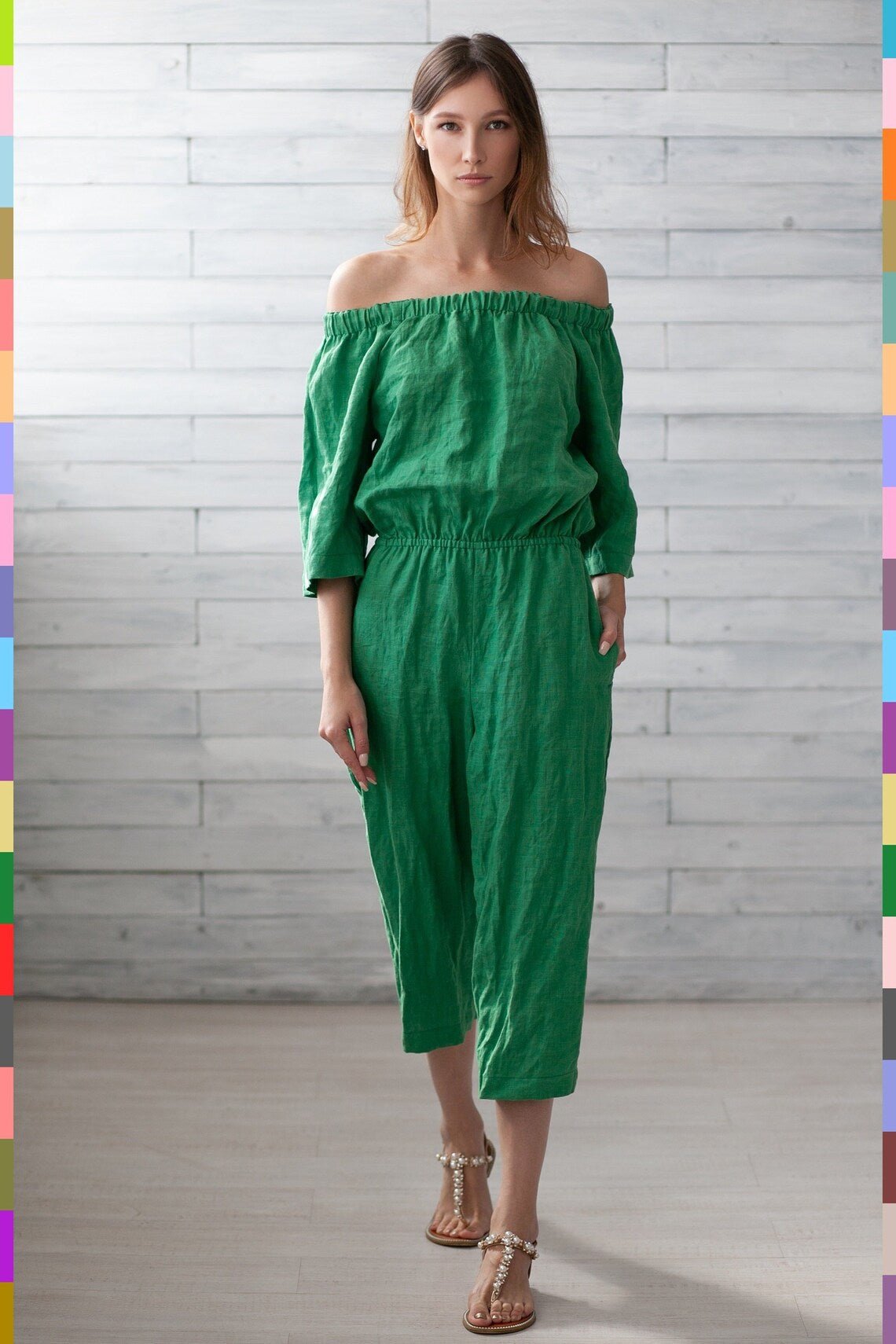 Soft Linen
Rompers Linen
Off Shoulder Jumper
Loose Romper
Linen Woman Jumpsuit
Linen Romper Women
Linen Jumpsuit
Linen Clothes
Jumpsuits
Green Linen Jumpsuit
Flax Jumpsuit
171