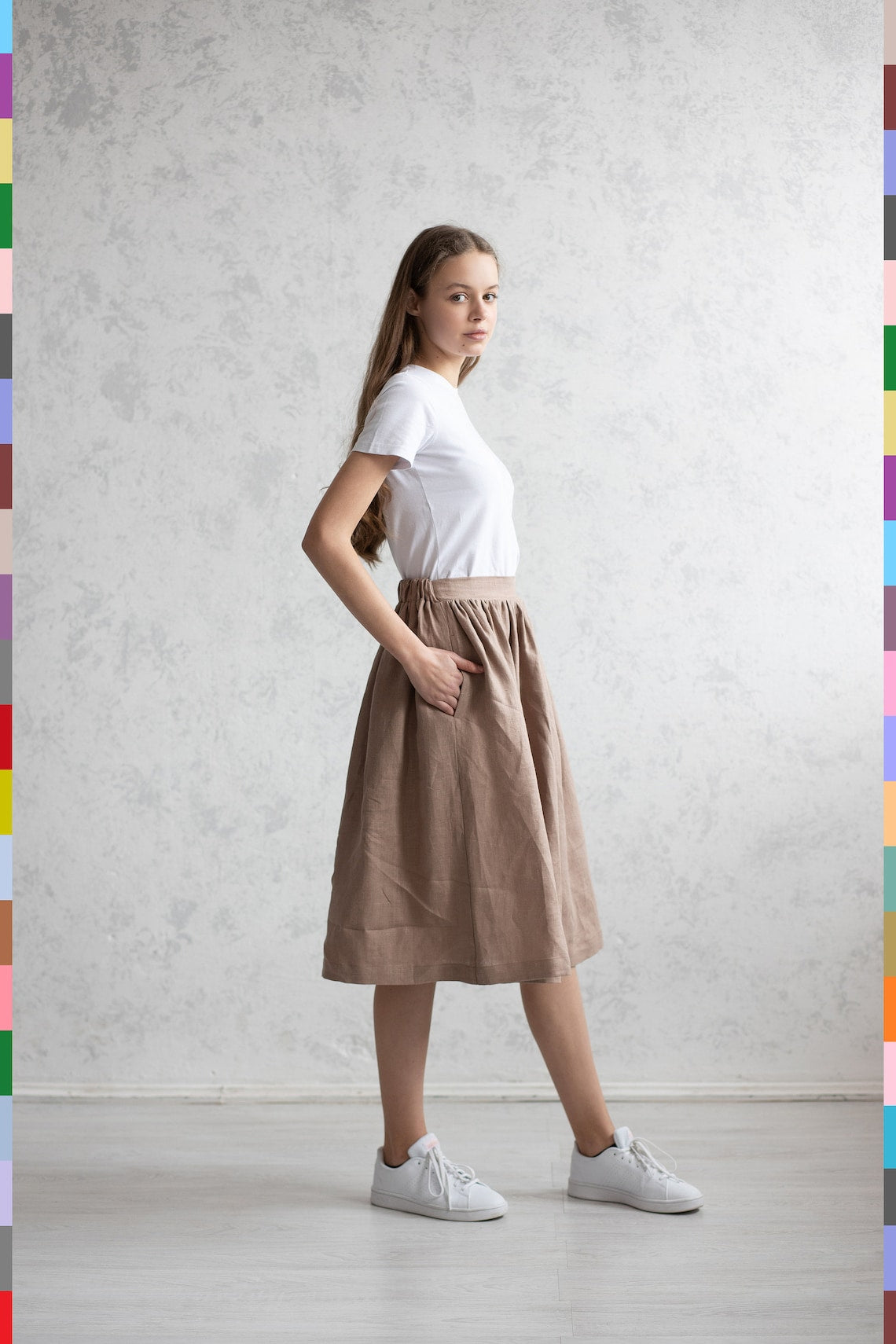 Women Skirts
Washed Linen
Soft Linen Skirt
Skirts
Skirt With Pockets
Skirt
Midi Skirt
Midi Linen Skirt
Linen Skirt
High Waist Skirt
Brown Skirts
A-Line Skirt
454