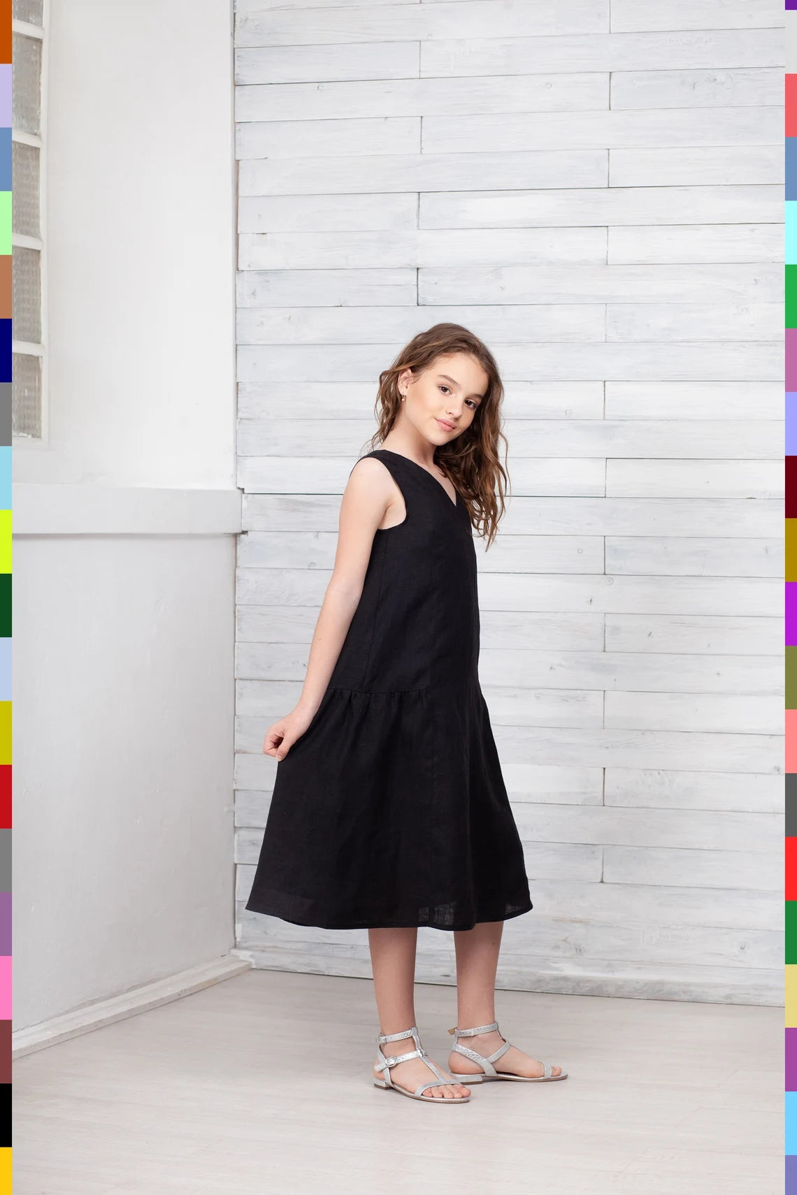 Kids Flax Dress
Summer Kids Dress
Girl Linen Dress
Girls Linen Dresses
Soft Kids Dress
Natural Kids Dress
Simple Kids Dress
Gift For Girls
Black Linen Dress
Kids Linen Gown
Girls flax dress
Children Linen Tunic
Organic Kids Clothes