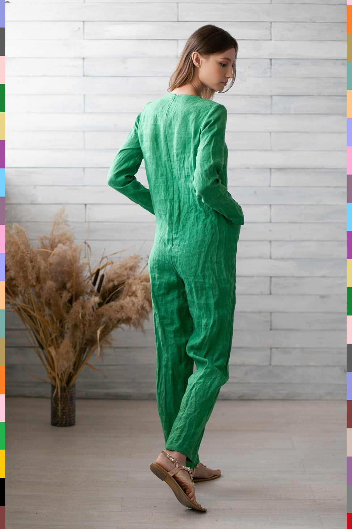 Women Overall Flax
Softest Linen
Loose Linen Jumpsuit
Linen Rompers
Linen Romper
Linen Overall
Linen Jumpsuit
Linen Clothes
Jumpsuits
Jumper With Pockets
Green Linen Jumpsuit
Flax Overalls
Flax Jumpsuit
Back Zipper Overall
176