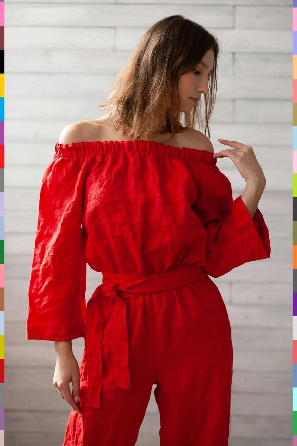 Wrap Linen Dress
Washed Linen
Romper From Linen
Red Linen Jumpsuit
Off Shoulder Jumper
Linen Romper Women
Linen Overall
Linen Jumpsuits
Linen Jumpsuit
Linen Italy
Linen Clothes
Jumpsuits
Flax Jumpsuit
Casual Playsuit
170