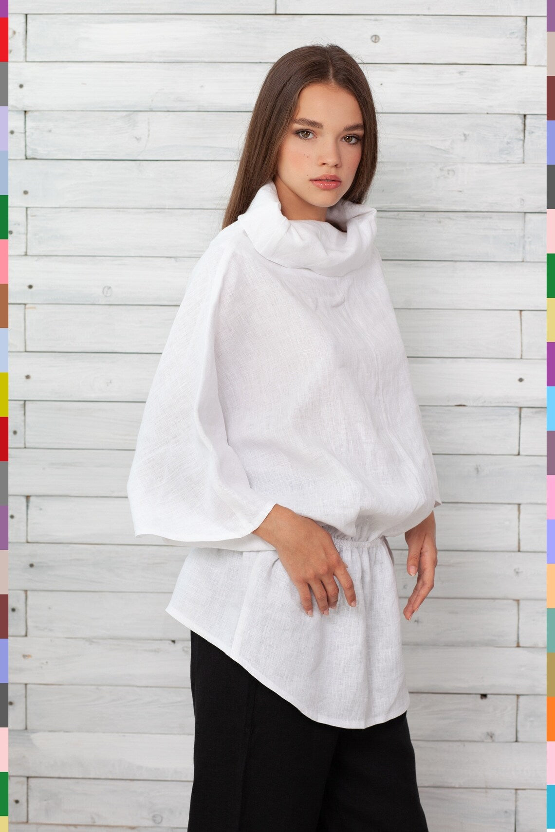 Linen Tunic
Spring Linen Top
Spring Linen Tunic
Spring Linen Blouse
Loose Linen Blouse
Linen Tops Women
Linen Blouse
Soft Linen Blouses
Turtleneck Top
White Linen Top
Summer Flax Blouse
Bat Sleeve Top
Oversized Linen Top