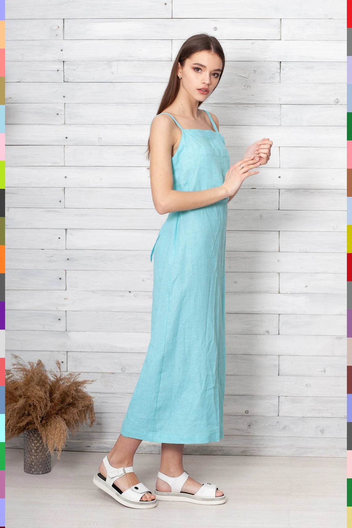 Washed Linen Dress
Tiffany Dress
Summer Dress
Sleeveless Dress
Simple Dress
Pocket Dress
Party Dress
Mod Dress
Mid Calf Dress
Loose Linen Dress
Linen Summer Clothes
Linen Dresses
Dresses
Blue Dress
791