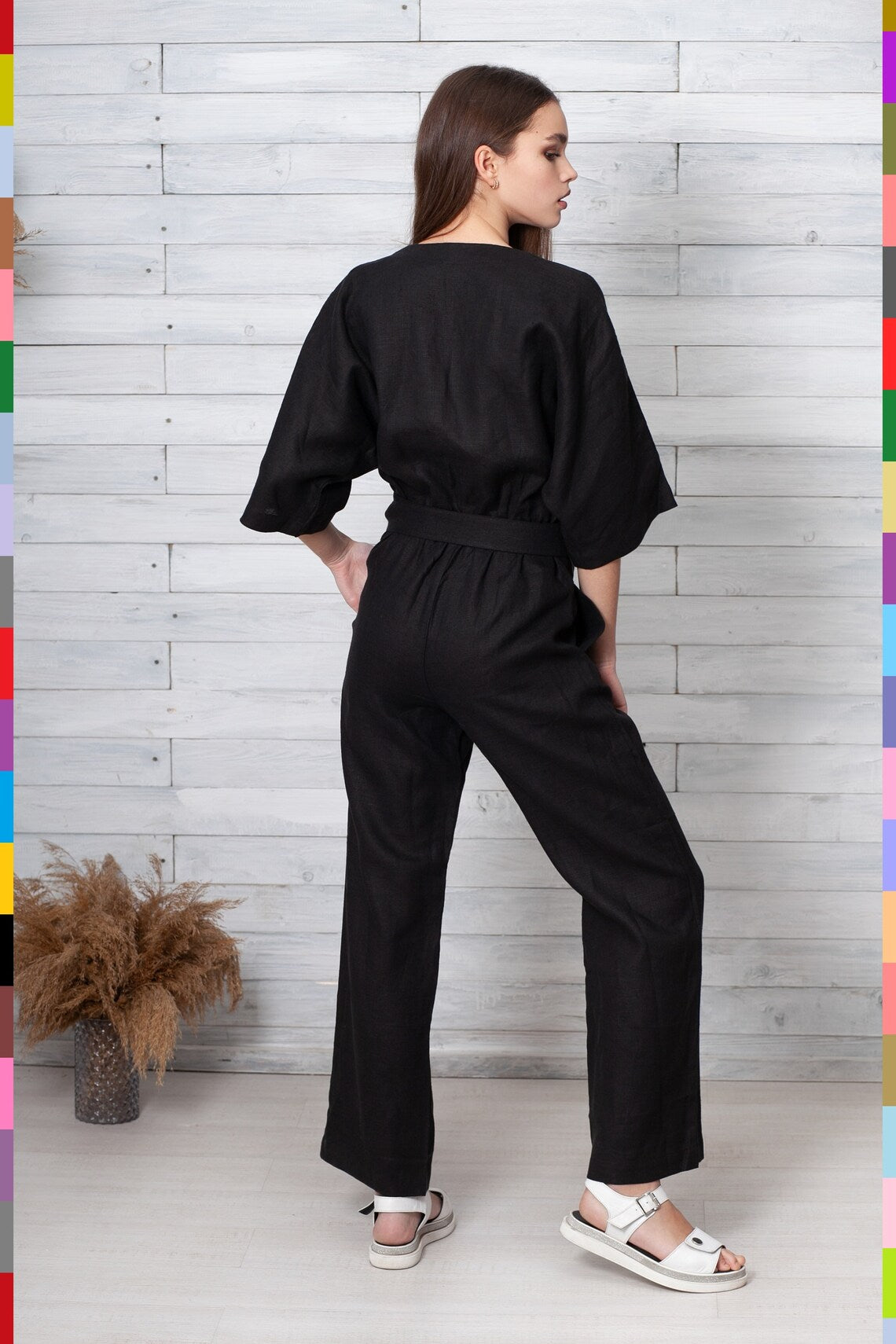 Wrap Linen Jumpsuit
Washed Linen
Soft Linen
Linen Romper
Linen Overall
Linen Jumpsuit Women
Linen Jumpsuit
Linen Clothes
Jumpsuits
Italian Linen
Flax Jumpsuit
Black Jumpsuit
Black Flax Romper
189