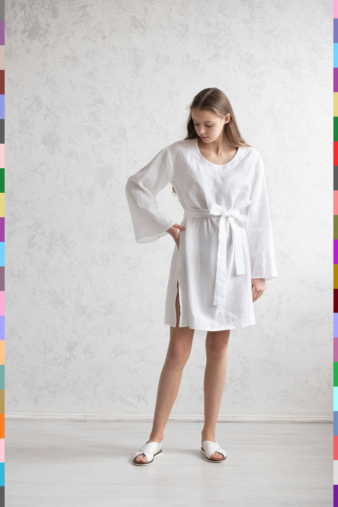 Italian linen women's dress Italian linen women's dress