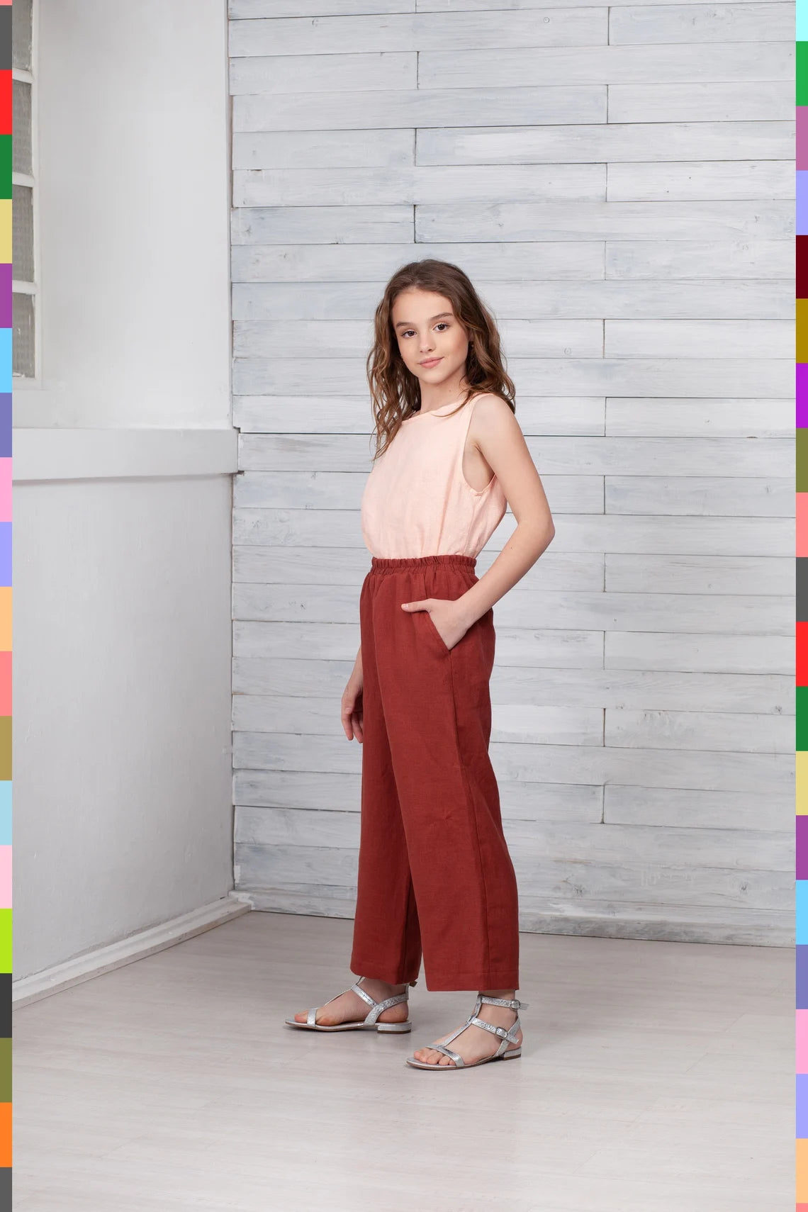 Summer Kids Pants
Kids Linen Pants
Kids Flax Pants
Linen Pants
Girl Pants
Girl Linen Pants
Kids Linen Trousers
Girl Linen Capris
Kids Summer Wear
Terracotta Pants
Girls Flax Trousers
Straight Kids Pants
Simple Kids Pants