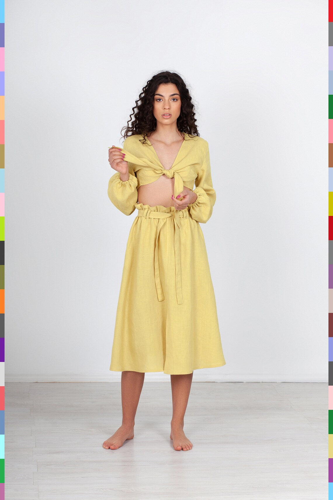 Yellow Skirt
Yellow Linen Skirt
Women Skirts
Summer Swing Skirt
Soft Skirt
Soft Linen Skirt
Skirts
Skirt With Slit
Linen Skirts
Linen Skirt
Linen Midi Skirt
Lemon Flax Skirt
Flax Skirt
843