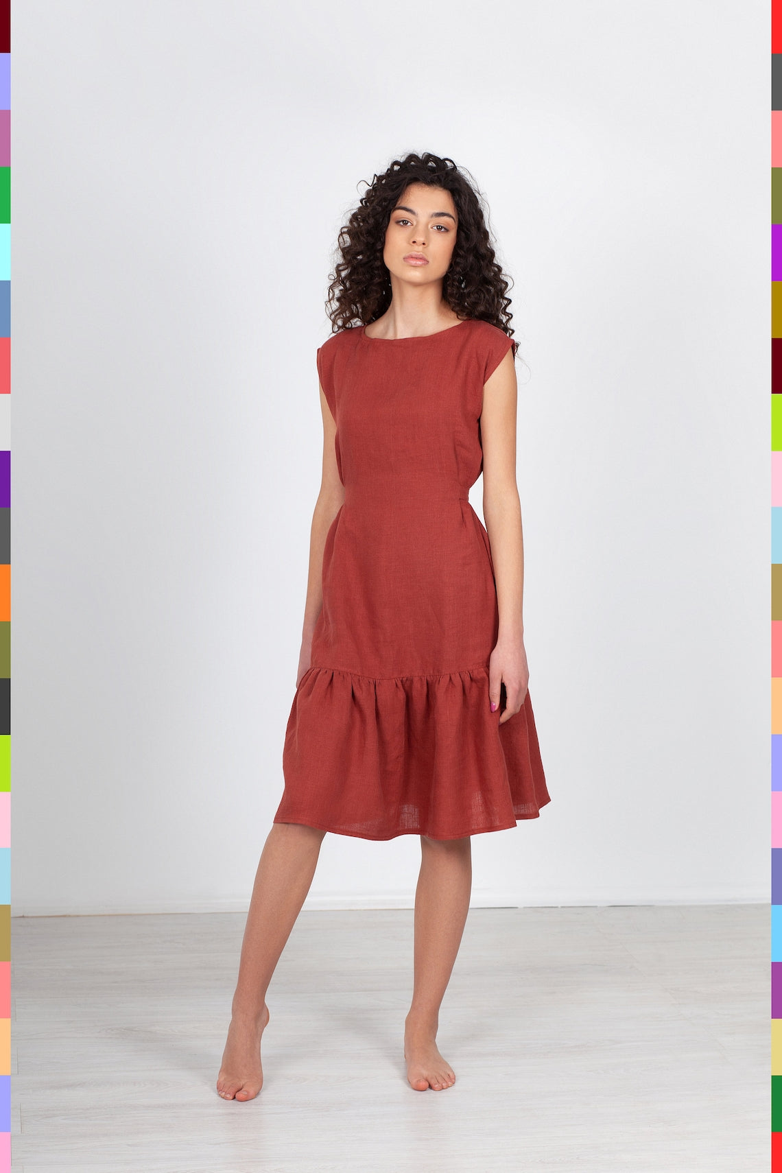 Italian linen women's dress Italian linen women's dress