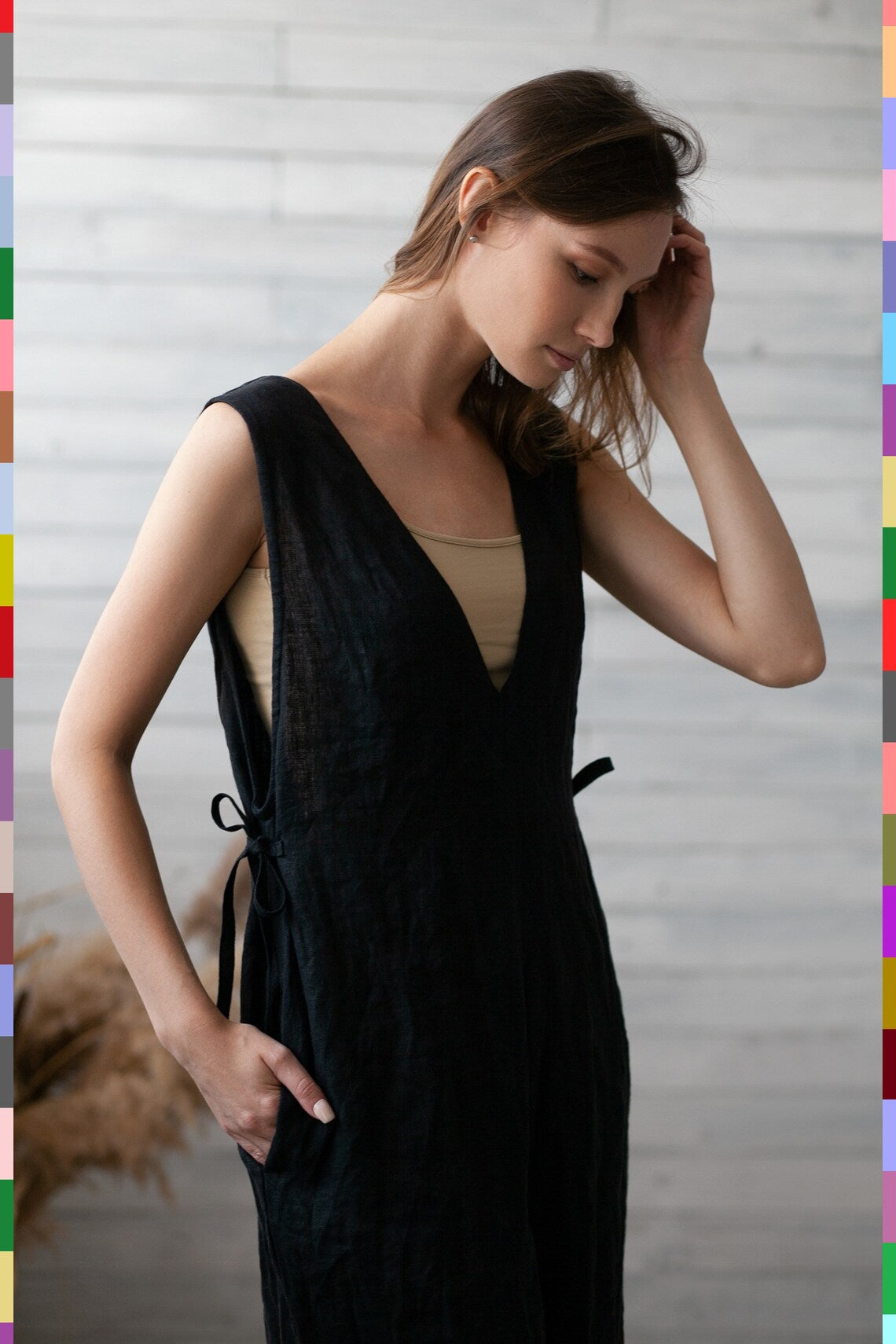 Women Jumpsuit Linen
Washed Linen
Sleeveless Romper
Palazzo Jumper
Loose Linen Overalls
Linen Romper
Linen Overall
Linen Jumpsuit
Linen Clothes
Kimono Linen Romper
Jumpsuits
Flax Romper Women
Flax Jumpsuit
Black Linen Jumpsuit
178