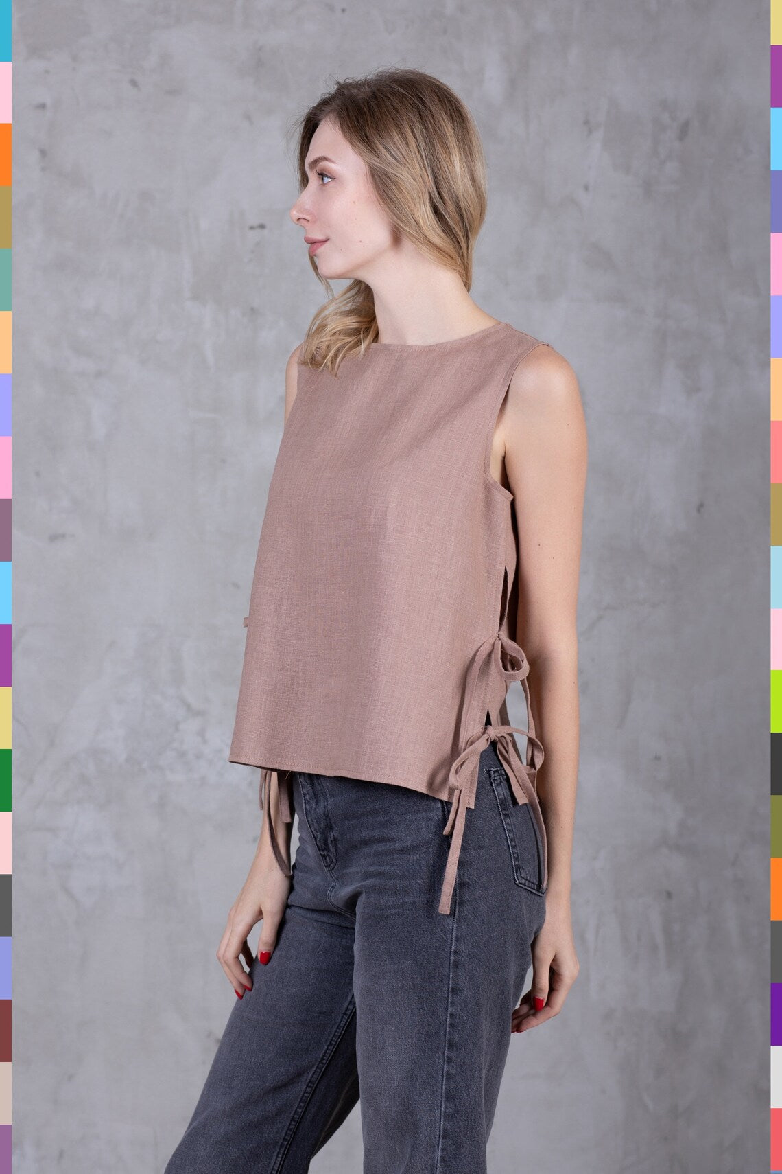 Linen Top
Women Linen Top
Linen Shirt
Flax Top
Woman Linen Top
Linen Tanks
Flax Tanks
Soft Linen Top
Flax Simple Top
Basic Linen Top
Linen Tank Top
Brown Linen Top
Teen's Crop Tops