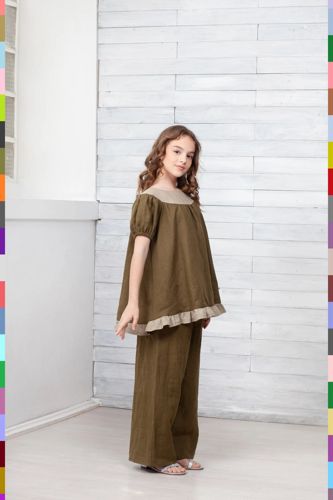 Summer Kids Tunic
Kids Linen Blouse
Girl Linen Tunic
Kids Flax Tunic
Kids Tunics
Linen Tunics
Tunics For Girls
Linen Tunic
Ruffle Girls Tunic
Khaki Kids Tunic
Top With Ruffles
Girls Linen Blouse
Spring Kids Clothing