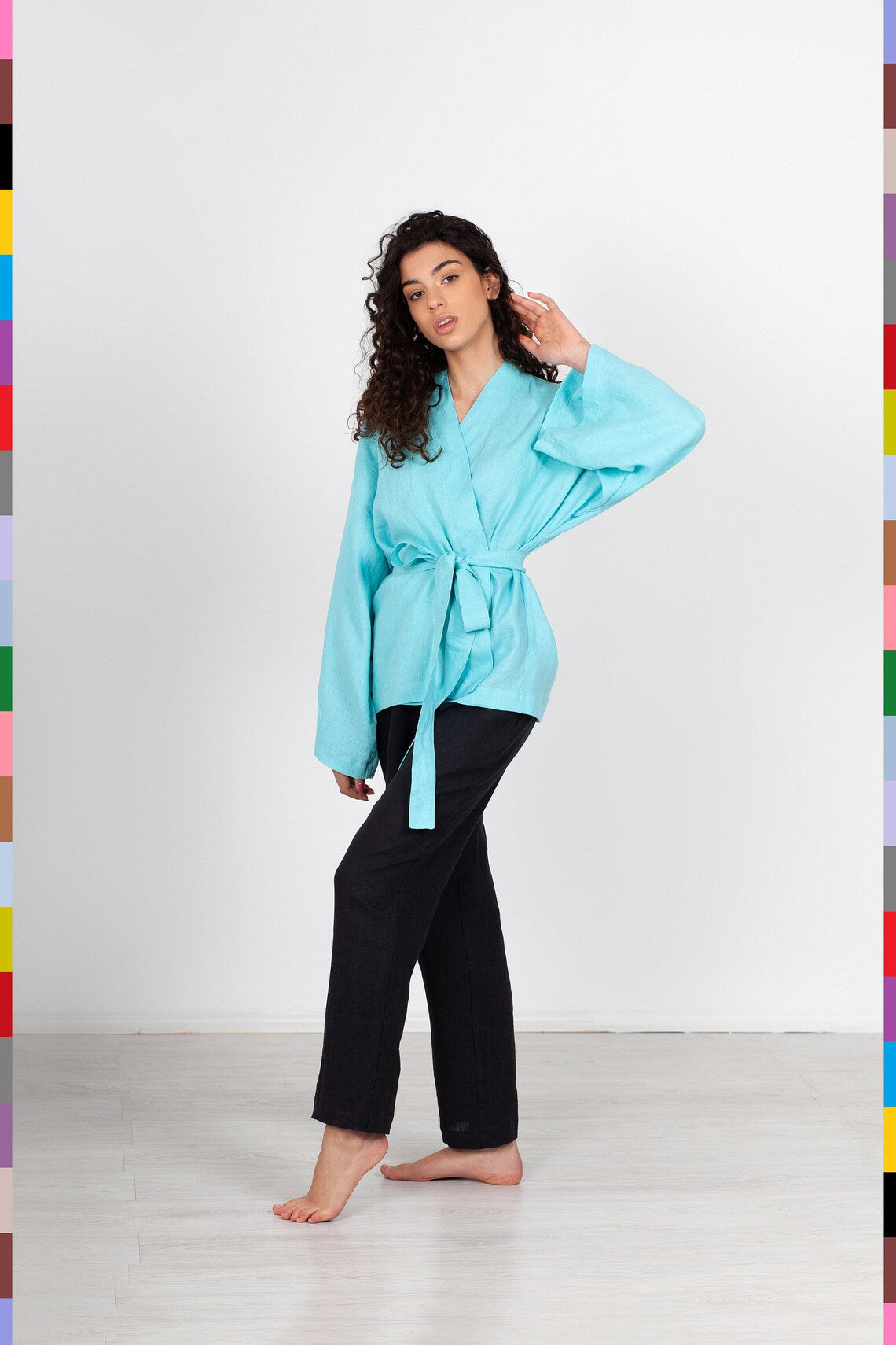 Wrap Linen Kimono
Women Kimono Top
Summer Jacket
Linen Wrap Top
Linen Wrap Cardigan
Linen Top Wrap
Linen Kimono Top
Linen Kimono Jacket
Linen Jacket
Kimono Wrap Top
Flax Pajama
Flax Jacket
Coats & Robes
Blue Wrap Top
870