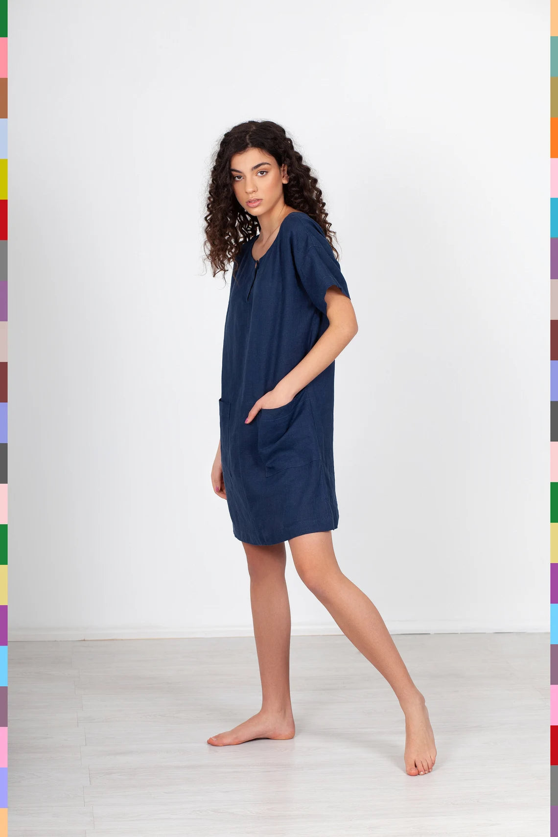 Summer Linen Tunic
Summer Linen Top
Summer Dress
Navy Linen Tunic
Navy Linen Top
Linen Tunics
Linen Tunic Top
Linen Tunic
Linen Top Dress
Linen Shirt Dress
Dresses
Dress With Pockets
Comfortable Dress
Blue Tunic Dress
165