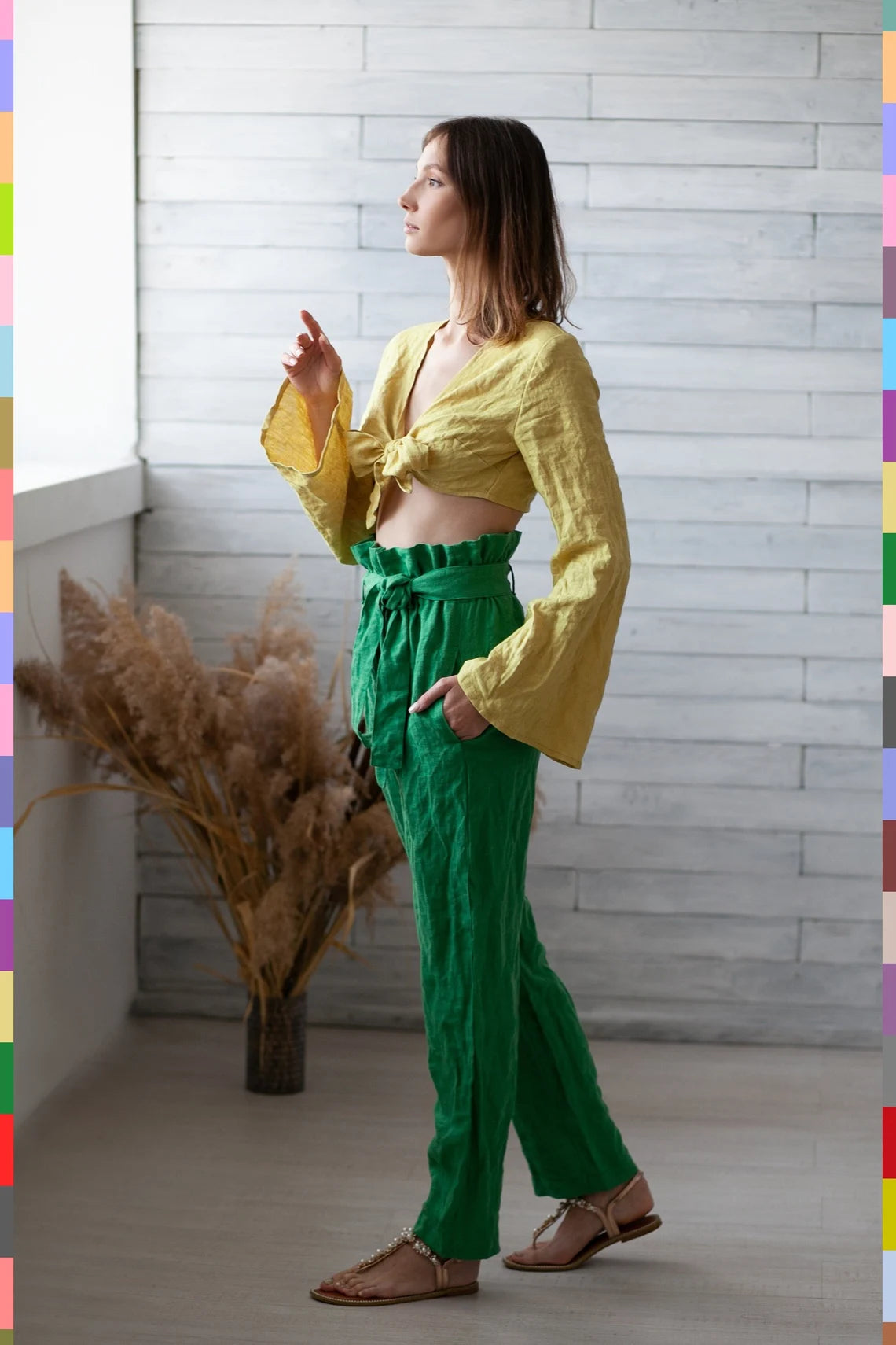 Woman Linen Pants
Washed Linen Pants
Summer Women Pants
Summer Girls Pants
Soft Linen Pants
Pants & Shorts
Loose Linen Pants
Linen Trousers
Linen Pants
Leisure Pants
High Waist Pants
Green Linen Pants
Flax Pants
Flax Pant
105