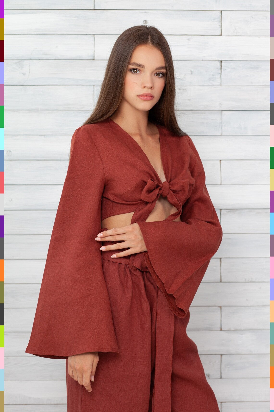 Linen Tunic
Summer Linen Top
Linen Tunic Top
Summer Blouse
Linen Shirts
Flax Shirt
Top Linen
Linen Blouse
Linen Shirt
Terracotta Linen Top
Terracotta Crop Top
Linen Tie Front Top
Short Flax Blouse