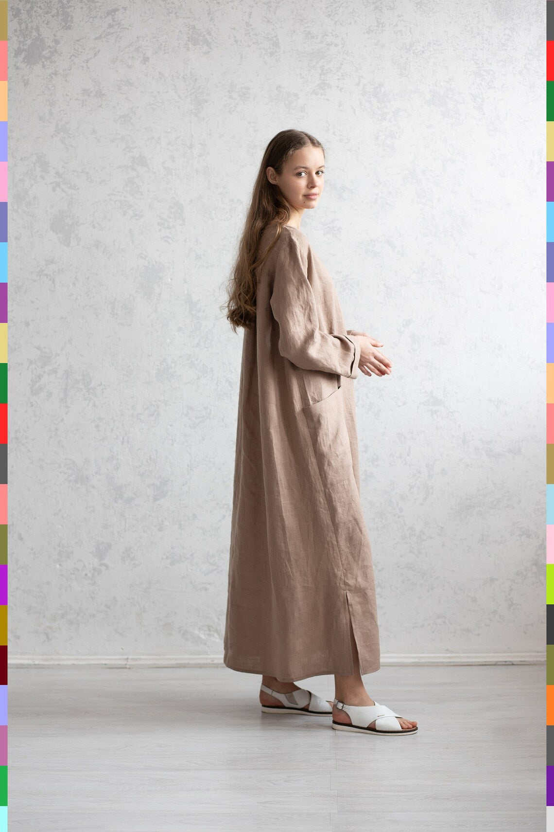 Vintage Linen Dress
Vintage Dresses
Solid Dress
Pure Linen Dress
Plus Size Dress
Loose Dress
Long Sleeve Dress
Long Linen Dresses
Linen Dresses
Female Clothes
Elegant Linen Dress
Dresses
Casual Dress
Autumn Casual
435