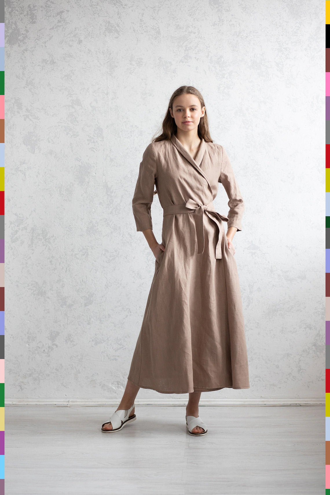 Italian linen women's dress Italian linen women's dress