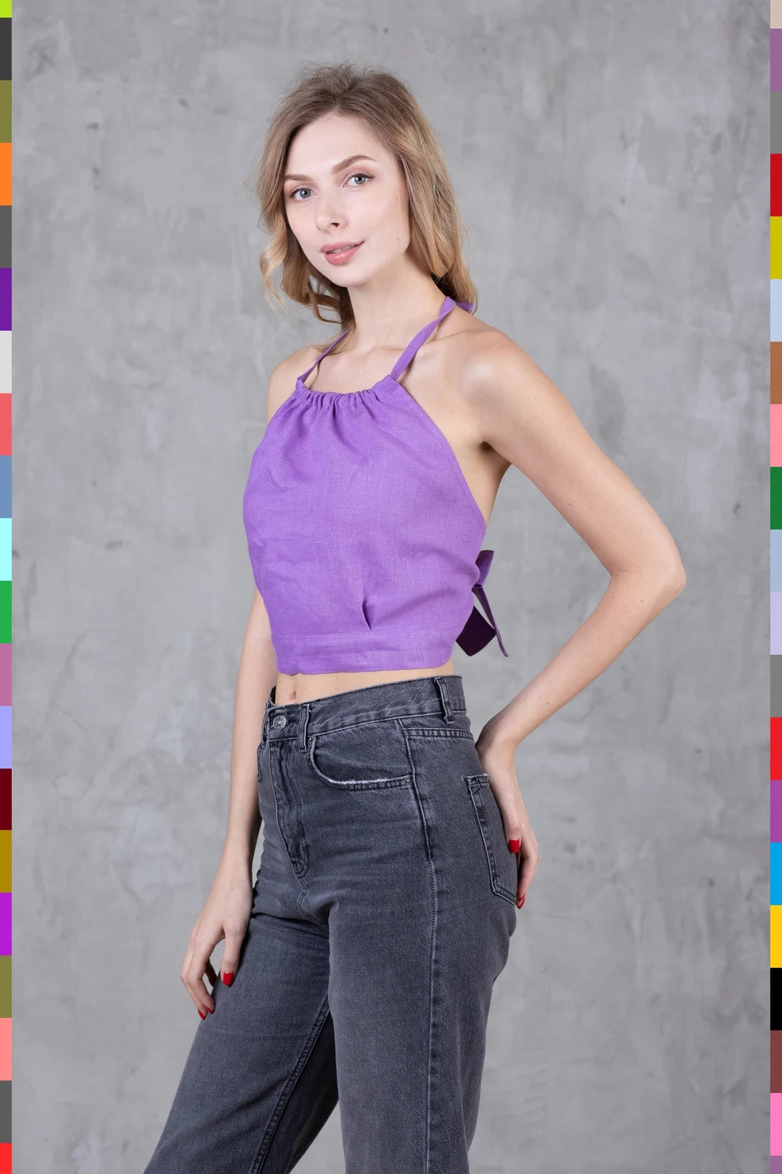 Top For Women
Linen Top Girl
Summer Linen Top
Linen Open Top
Linen Crop Top
Linen Tank Top
Simple Linen Top
Flax Tie Top
Beach Top
Open Back Tops
Women Summer Crops
Violet Linen Top
Linen Tank Tops