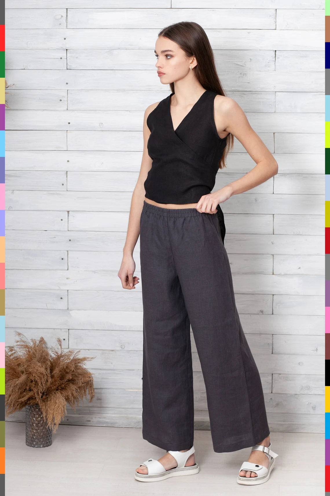 Woman Linen Pants
Wide Trousers
Wide Linen Pants
Wide Leg Linen Pants
Washed Linen Pants
Trousers
Pants & Shorts
Loose Women Pants
Loose Linen Pants
Linen Trousers
Linen Pants
Linen Culottes
Leisure Pants
103