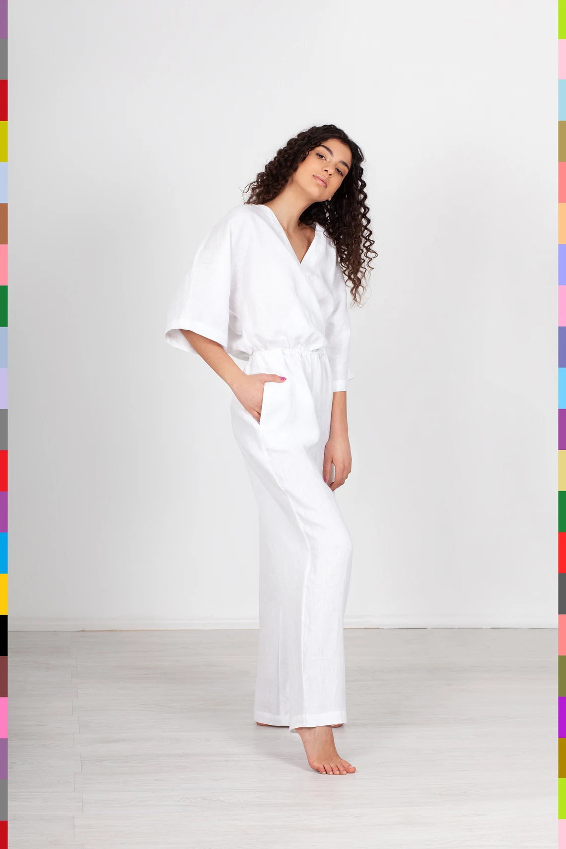 Wrap Flax Romper
White Linen Jumpsuit
Washed Linen
Summer Jumpsuit
Summer Jumper
Pure Linen Jumpsuit
Linen Rompers
Linen Playsuit
Linen Overalls
Linen Jumpsuits
Linen Jumpsuit
Jumpsuits
Flax Jumpsuits
Flax Jumpsuit
Casual Playsuit
859
