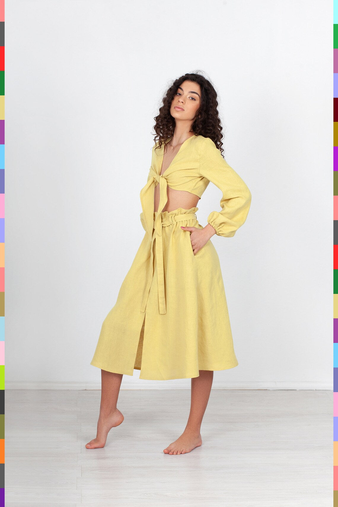 Linen Top
Women Linen Top
Linen Shirt
Flax Top
Linen A-Shirt
Woman Linen Top
Linen Tops
Linen Tanks
Flax Tanks
Soft Linen Top
Yellow Linen Top
Linen Tie Front Top
Short Flax Blouse