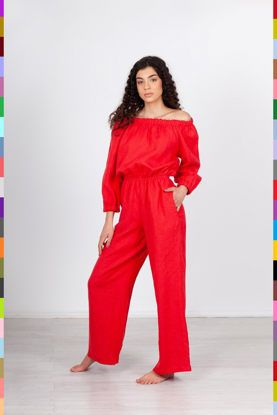 Wide Leg Overall
Washed Linen
Summer Jumpsuit
Soft Linen
Red Linen Jumpsuit
Linen Romper
Linen Jumpsuits
Linen Jumpsuit
Linen Italy
Linen For Women
Linen Clothing
Jumpsuits
Flax Jumpsuits
Flax Jumpsuit
Best Linen
851